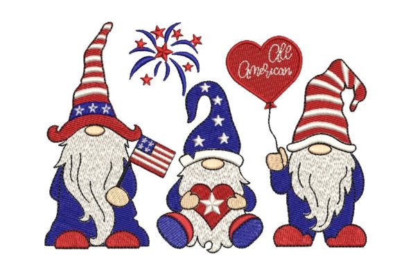 4th of July Patriotic Gnomes: A Designer's Review