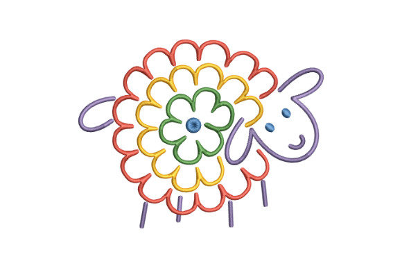Baby Sheep with Rainbow Flower: A Designer Review