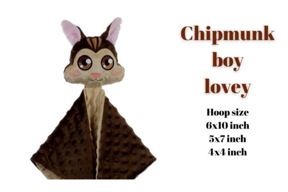 Chipmunk Boy Lovey: A Designer's Review for Personalized Gifts