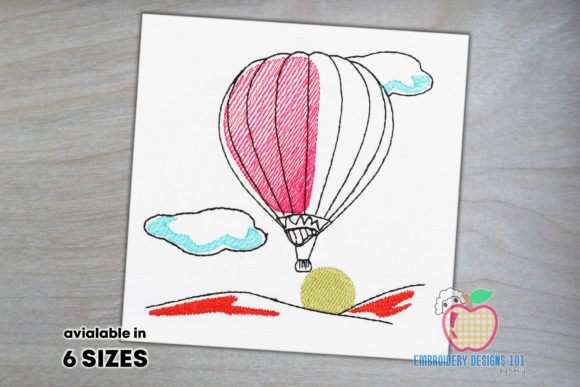Hot Air Balloon Flying over Mountain: A Designer's Review