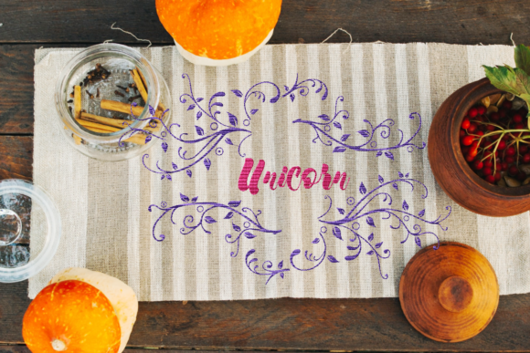 Unicorn Lettering Swirling Leaf: A Designer’s Review