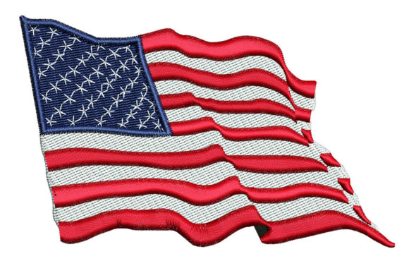 USA Wavy Flag: A Seasonal Embroidery Designer's Review