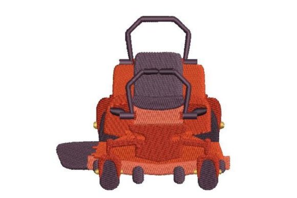 Zero Turn Mower – A Floral Embroidery Review